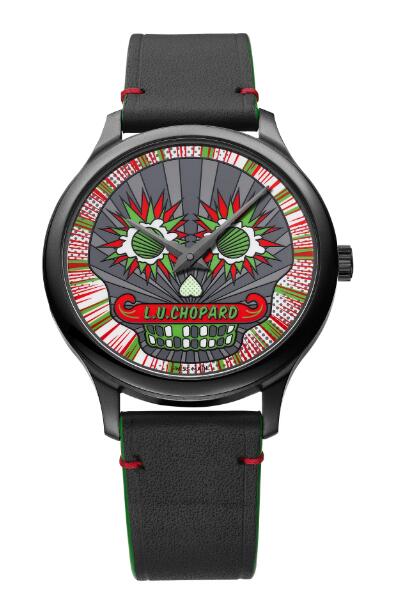 Best Chopard L.U.C SKULL ONE CALAVERA POP ART 68592-3008 Replica Watch